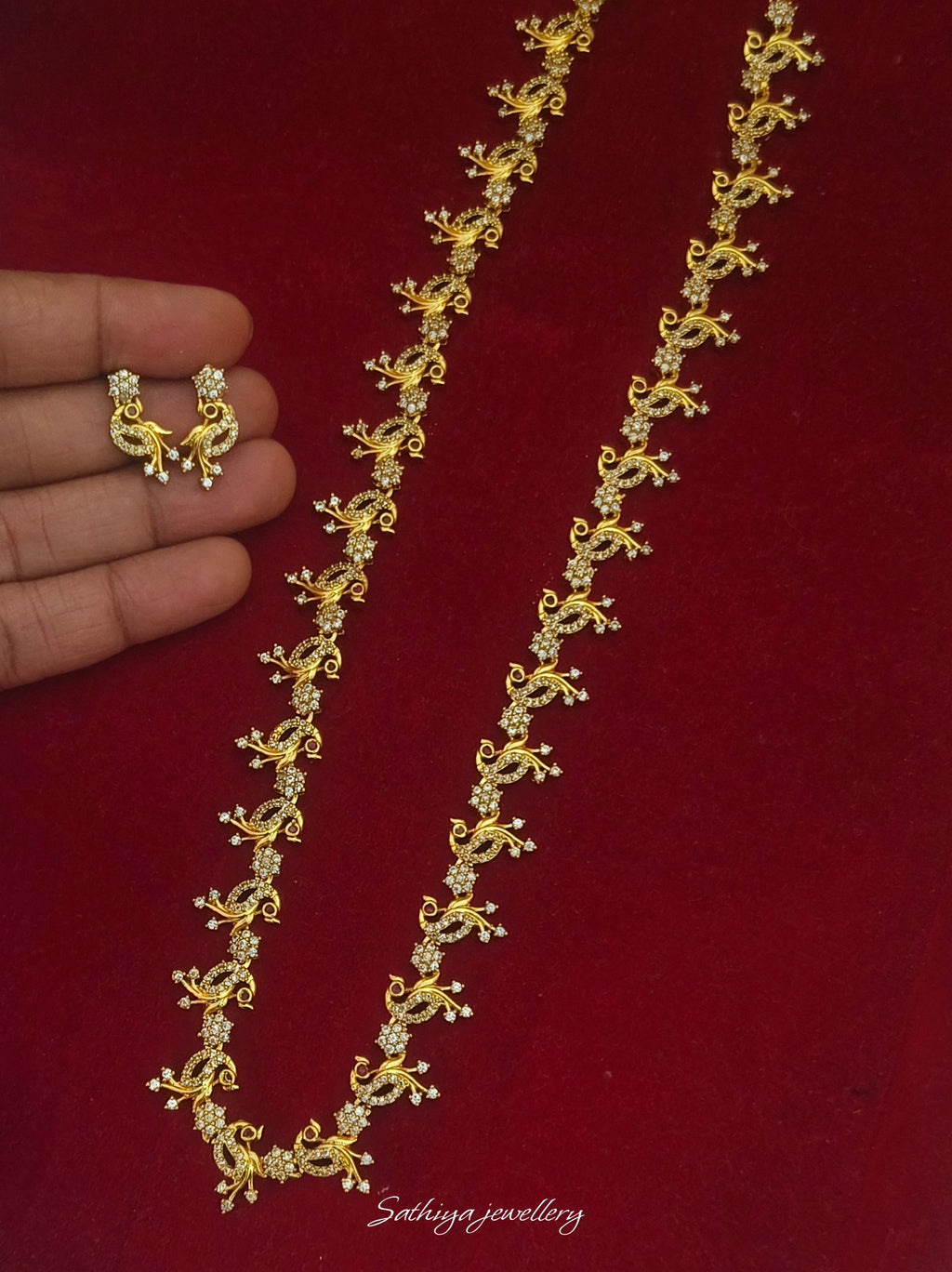Peacock haaram premium quality HAR1022