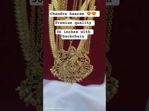 Chandra haaram premium quality 5 line chain DL- 21090