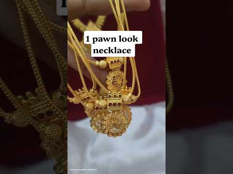 1 pawn look necklace N- 41065