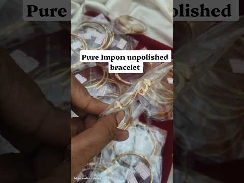 Pure Impon Unpolished bracelet