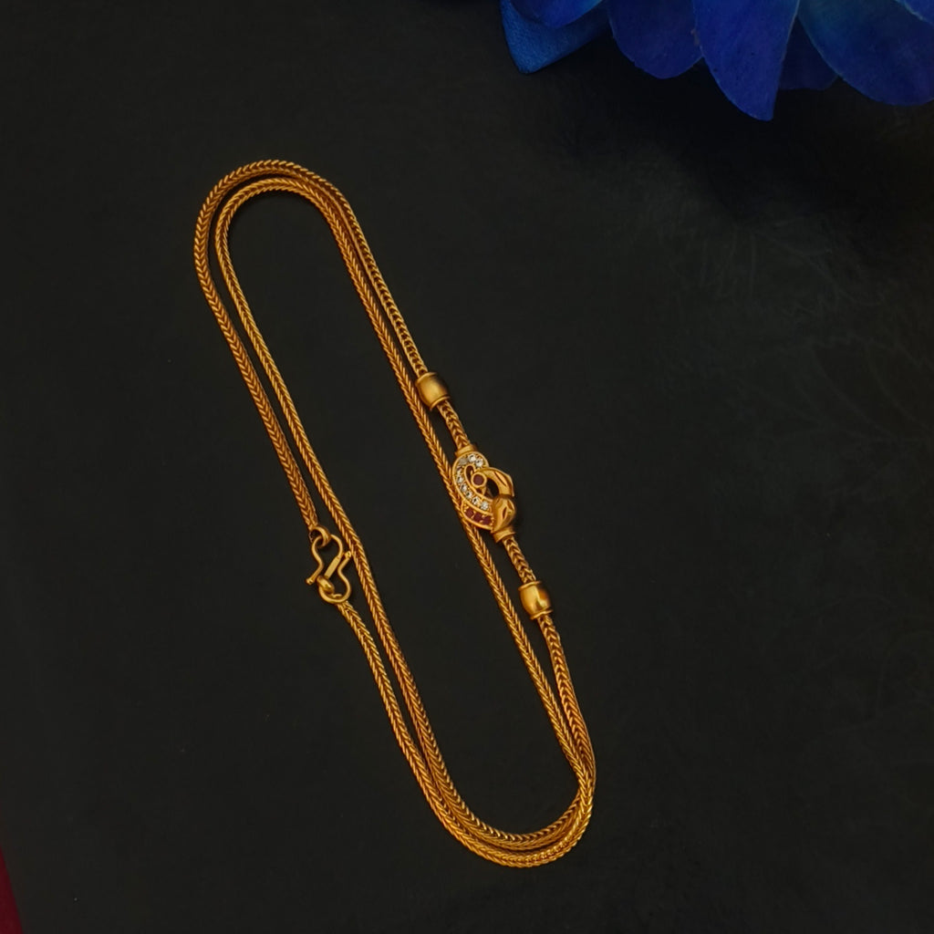 Peacock mugappu Chain CH- 11043