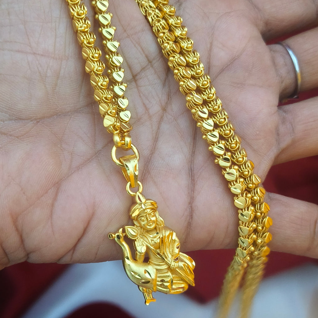 One gram forming Murugan doller chain - DL-1054