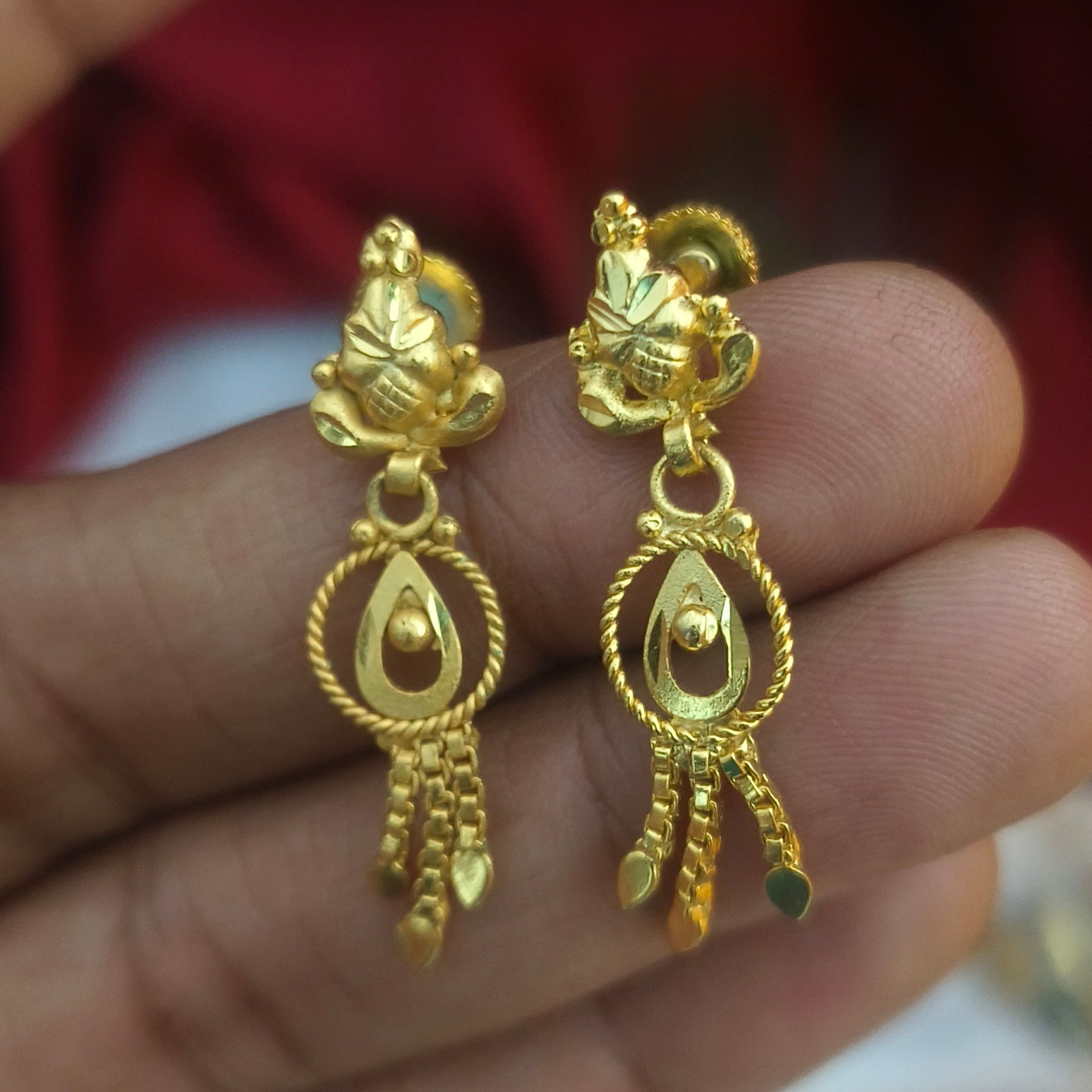 One gram earrings -E-1026