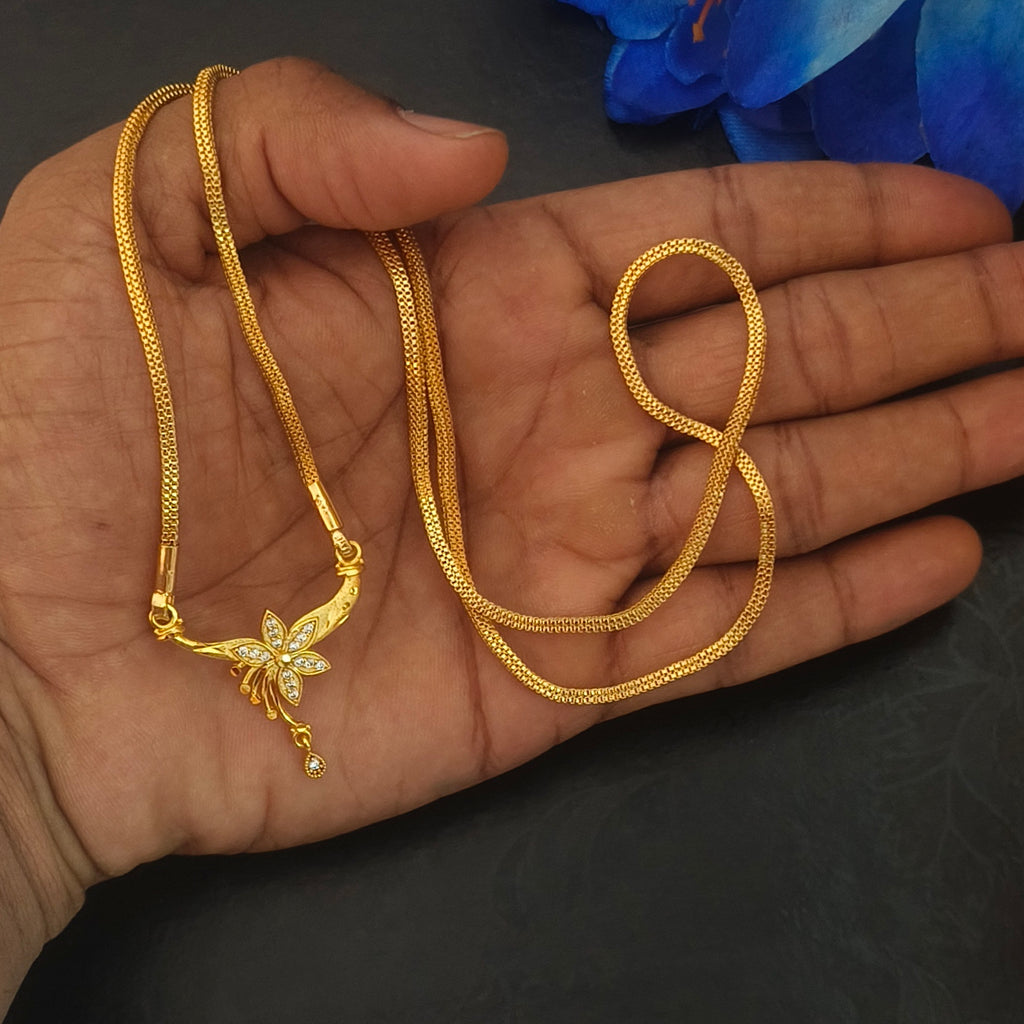 Flower drop Dollar Chain DL- 21064