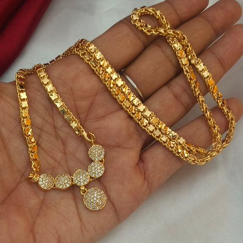 Diamond look dollar chain DL- 21061